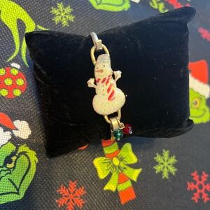 Festive Christmas Bracelets with Red and Green Accents